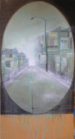 Leinwand �l 80 x 160 cm